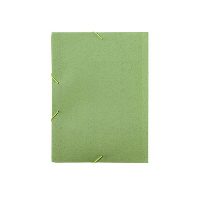 Carpeta para folios de caña de trigo Ver
