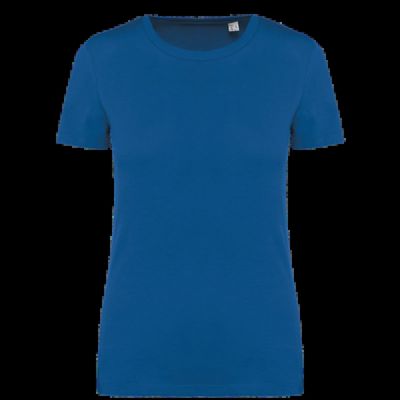 Camiseta chica algodón orgánico Sea Blue Xs