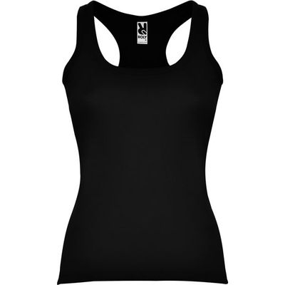 Camiseta entallada estilo nadadora Negro 2Xl