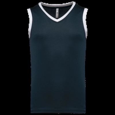 Camiseta de baloncesto para niños Navy / White 8/10 Ans