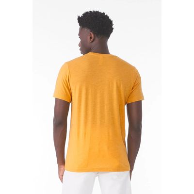 Camiseta cuello redondo manga corta