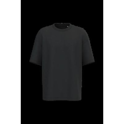 Camiseta oversize algodón orgánico Black Xs