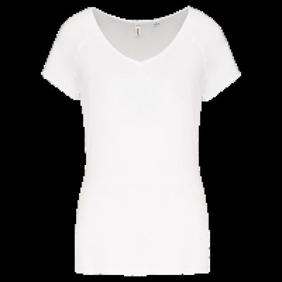 Camiseta deporte mujer ecológica White Xl
