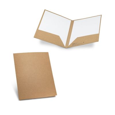 Carpeta de cartón Kraft  A4