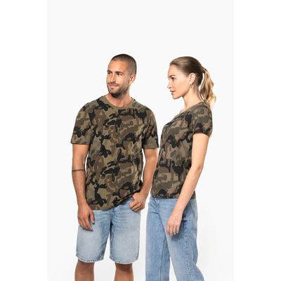 Camiseta camuflaje algodón