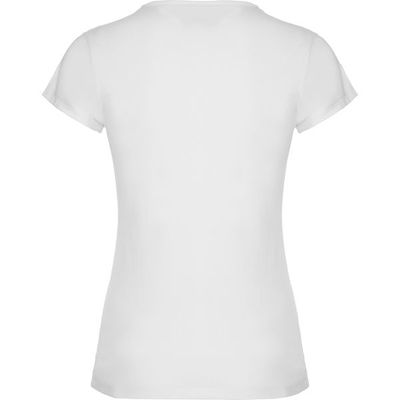 Camiseta de manga corta con cuello fino
