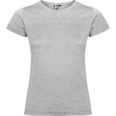 Camiseta de manga corta entallada Gris Vigore L