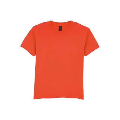 Camiseta infantil suave Orange L