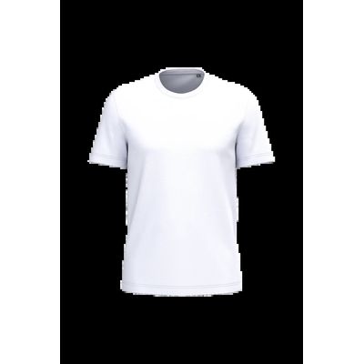 Camiseta unisex cuello redondo White 4Xl