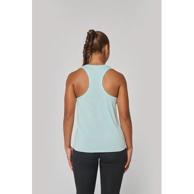 Camiseta tirantes holgada deporte mujer