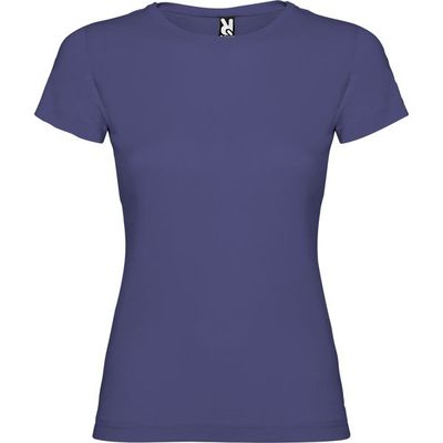 Camiseta de manga corta entallada Azul Denim S
