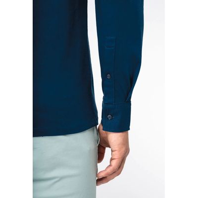 Camisa punto jersey algodón