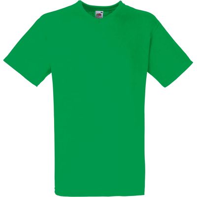 Camiseta hombre cuello de pico Kelly Green S