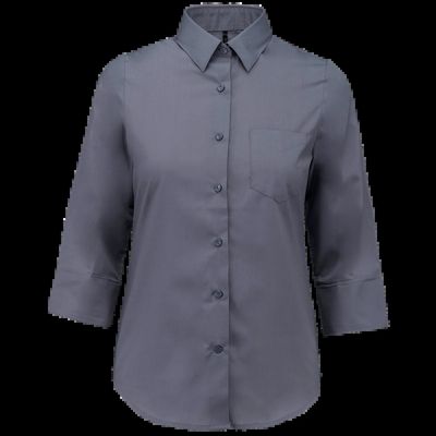 Camisa popelina media manga mujer Urban Grey L