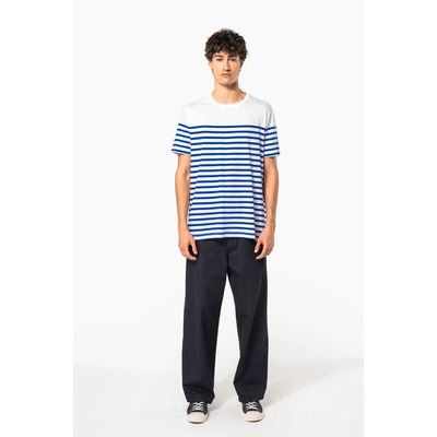 Camiseta marinera de algodón para hombre
