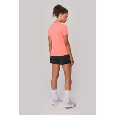 Camiseta de deporte mujer poliéster