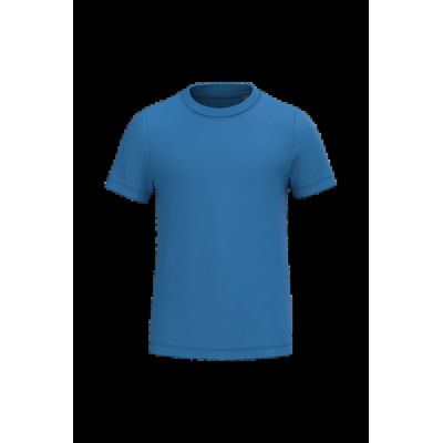 Camiseta Colores lisos 100% algodón Light Royal Blue 8/10 Ans