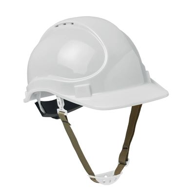 Casco para constructor en ABS Blanco