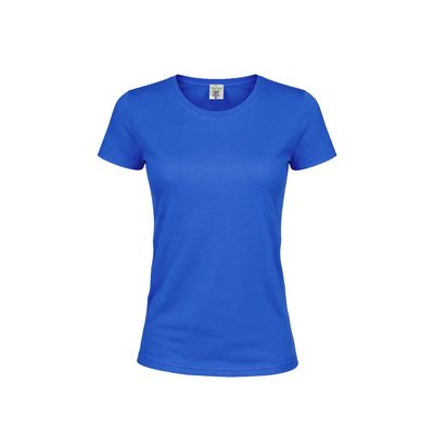 Camiseta Mujer Algodón 180g/m2 Azul Xl