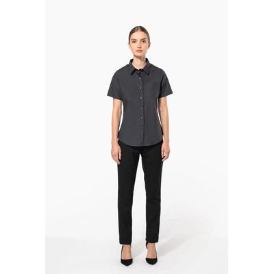 Camisa easy care manga corta mujer