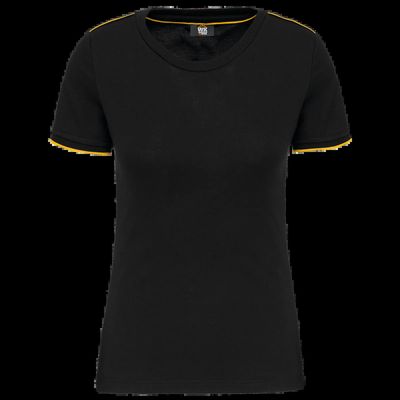 Camiseta mujer antibolitas Black / Yellow Xxl