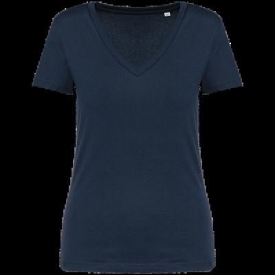 Camiseta algodón orgánico mujer Navy Blue Xs