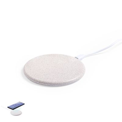 Cargador Ø10cm Caña de Trigo 10W