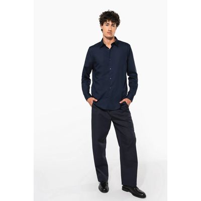 Camisa algodón para hombre entallada