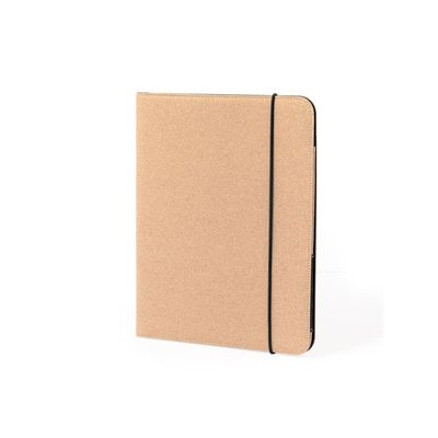 Carpeta tamaño folio de corcho natural