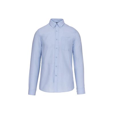 Camisa clásica de estilo profesional Oxford Blue S