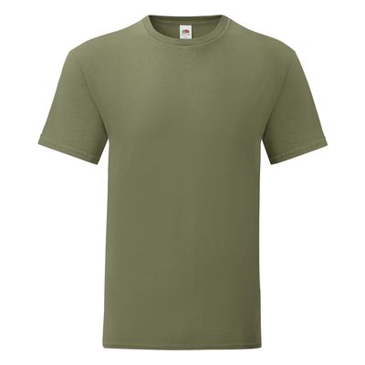 Camiseta hombre algodón peinado Classic Olive 3Xl
