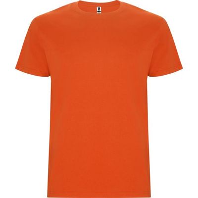 Camiseta Colores Manga Corta Naranja Xl