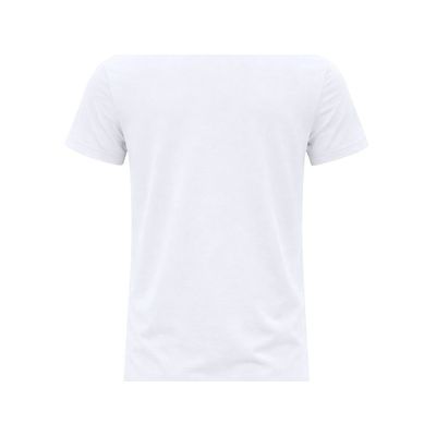 Camiseta blanca de algodón