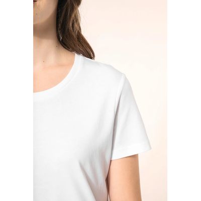 Camiseta de algodón de calidad para mujer