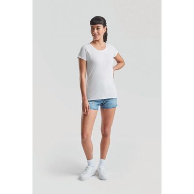 Camiseta entallada mujer 100% algodón