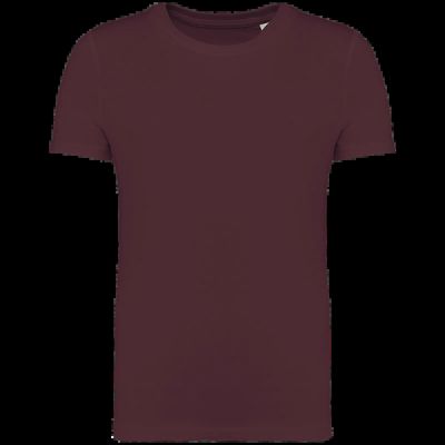Camiseta algodón orgánico infantil Dark Cherry 12/14 Ans