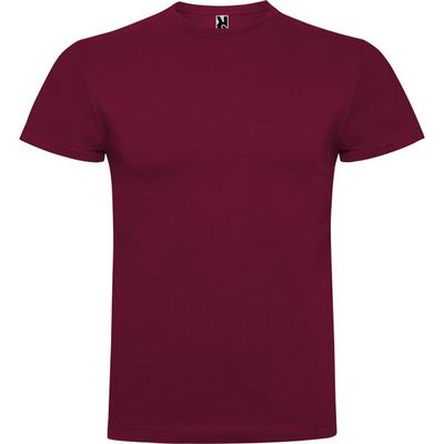 Camiseta manga corta cuello redondo Rojo Ciruela S