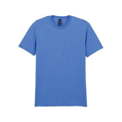 Camiseta hombre algodón preencogido Heather Royal 3Xl