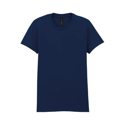 Camiseta mujer algodón sin costuras Navy 3Xl