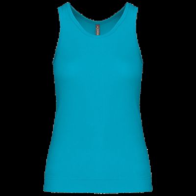Camiseta de tirantes mujer Deep Turquoise S