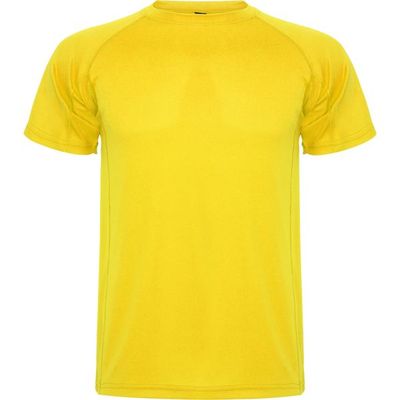 Camiseta Técnica de Colores Amarillo S