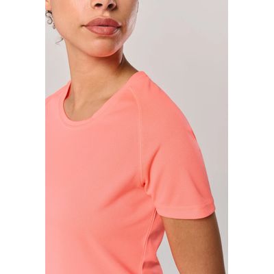 Camiseta de deporte mujer poliéster