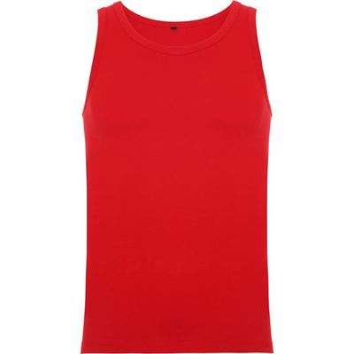 Camiseta tirantes anchos Rojo 2Xl