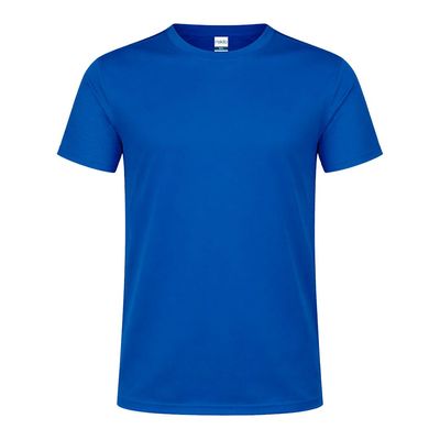 Camiseta técnica adulto de varios colores con diseño en espalda y mangas transpirable Azul Xxl