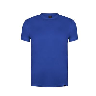 Camiseta Poliéster/Elastano Adulto Azul Xs