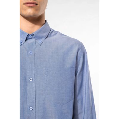 Camisa oxford hombre algodón poliéster
