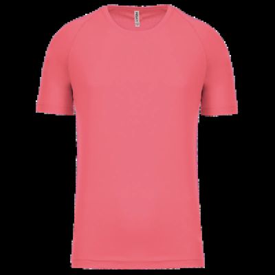 Camiseta de deporte hombre poliéster Coral S