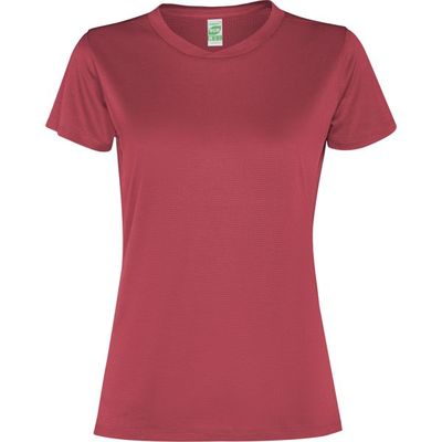 Camiseta Técnica Mujer Ligera Rojo Baya 2Xl