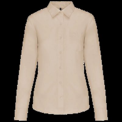 Camisa popelina polialgodón mujer Angora M