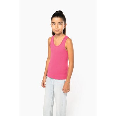 Camisa tirantes niña algodón